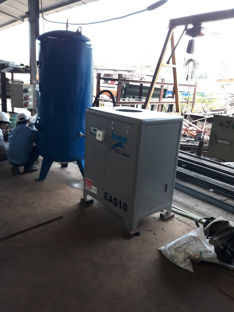 19/03/2019 LẮP ĐẶT HỆ THỐNG KHÍ NÉN 10HP