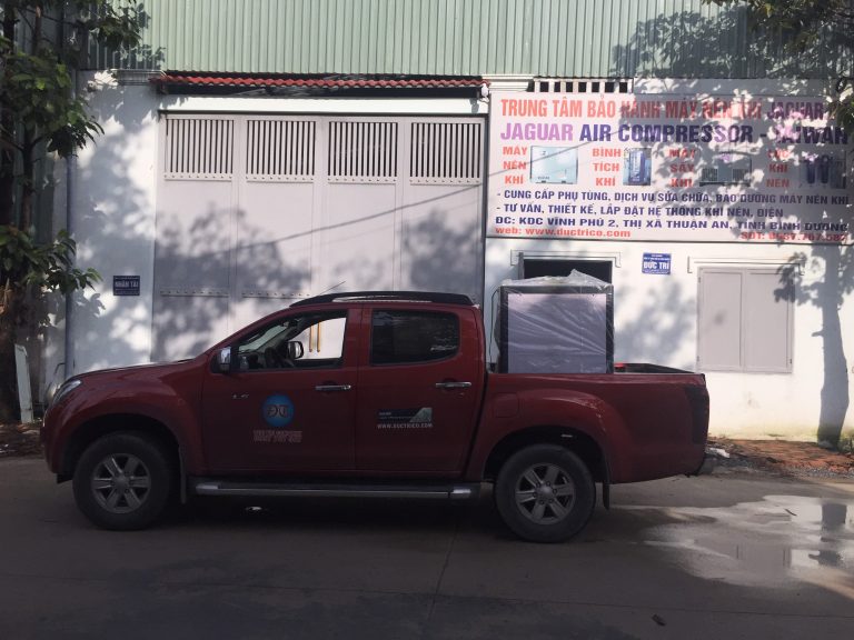 BÀN GIAO – HỆ THỐNG KHÍ NÉN 20HP – MÁY NÉN KHÍ JAGUAR 2020