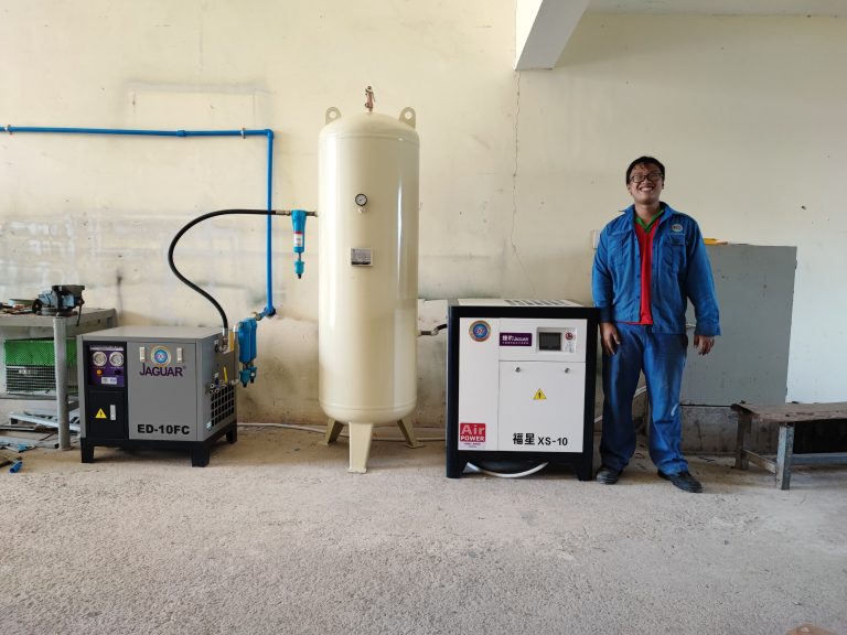 BÀN GIAO DỰ ÁN MÁY NÉN KHÍ 10HP TẠI PHÚ QUỐC
