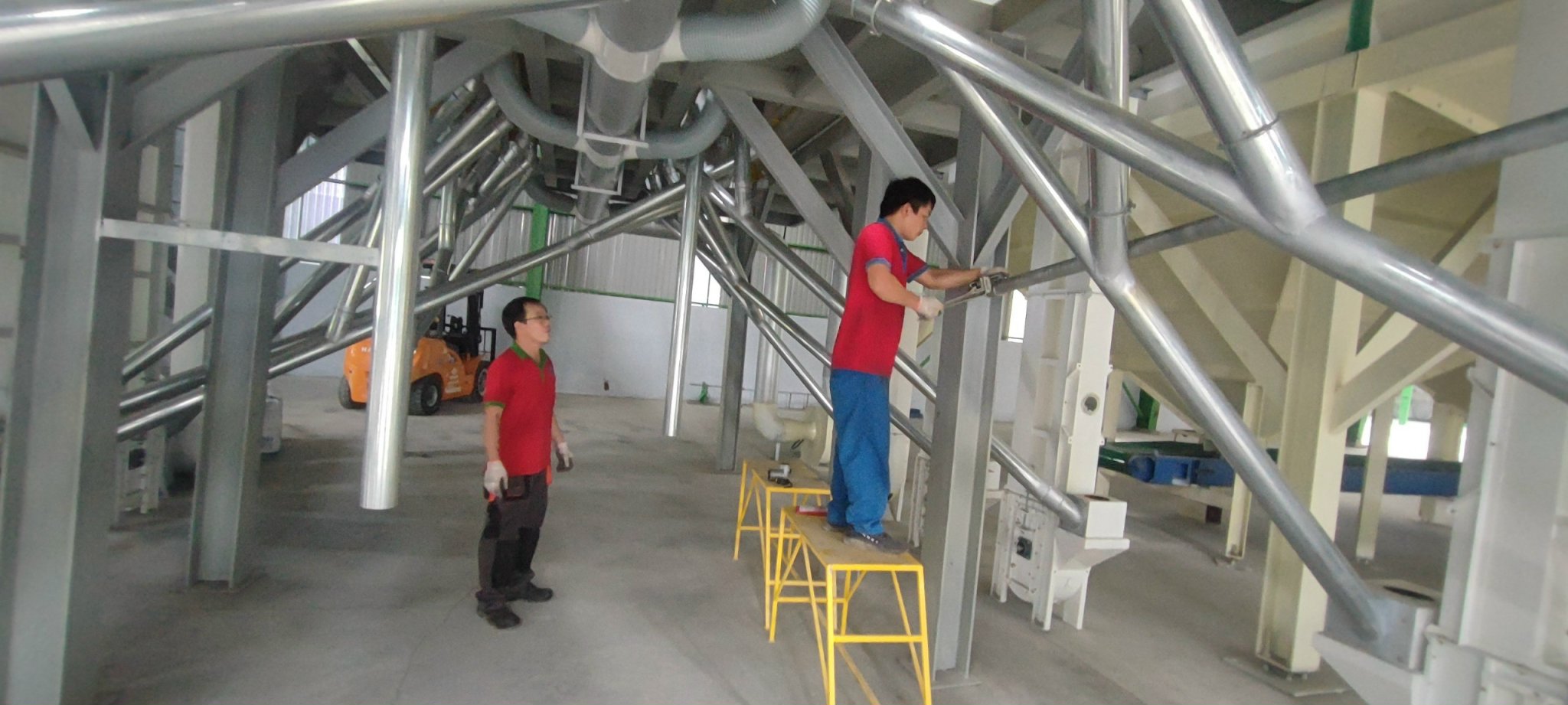 Công trình lắp đặt đường ống khí nén Đức Trí